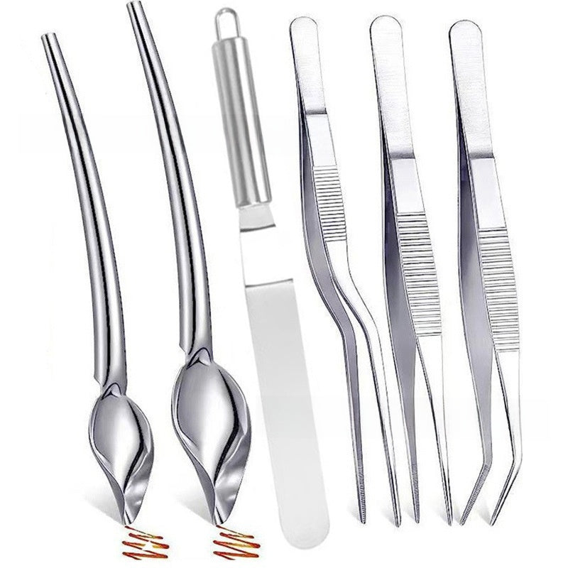Plate Decorating Spoon Set