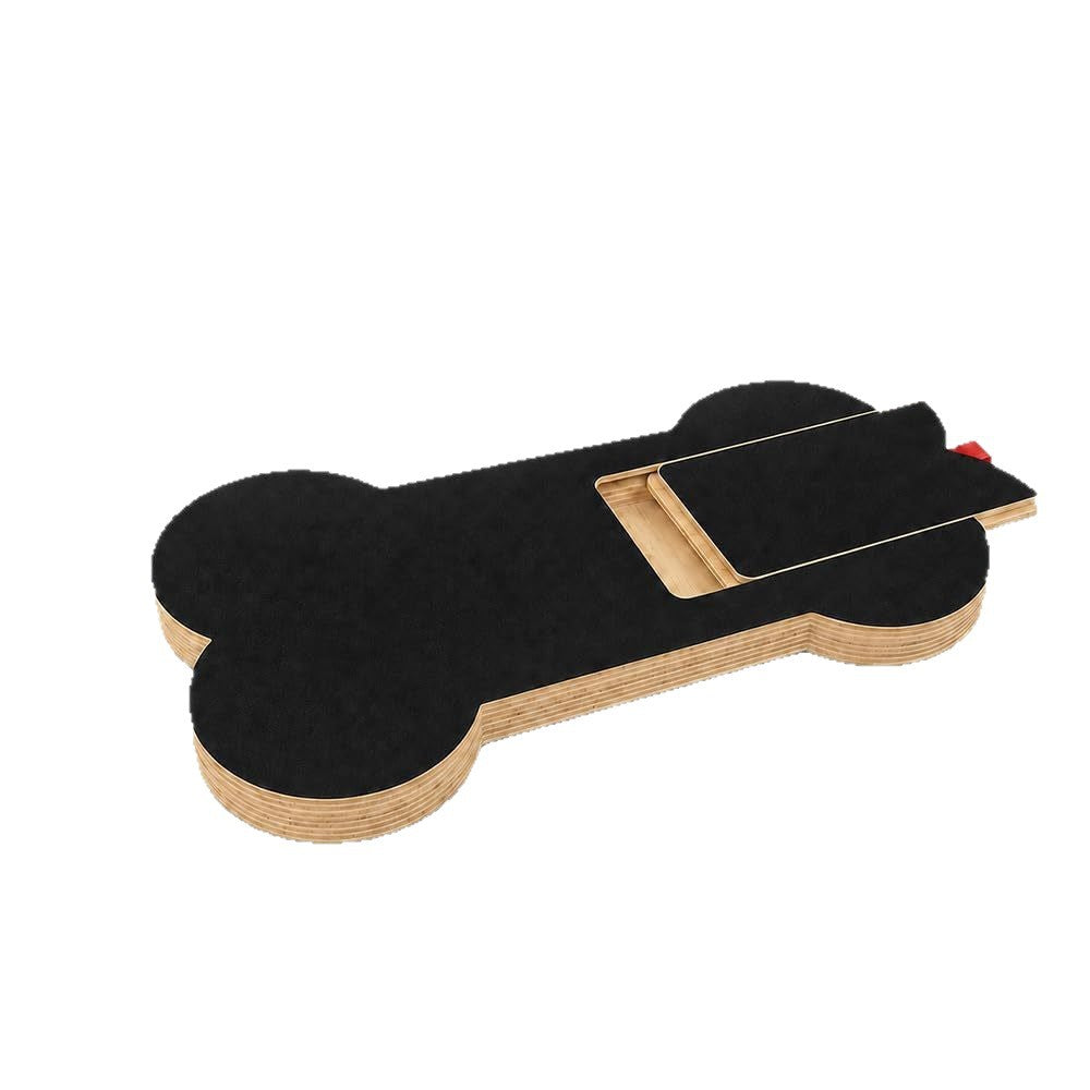 Bone Shaped Wooden Dog Scratch Board