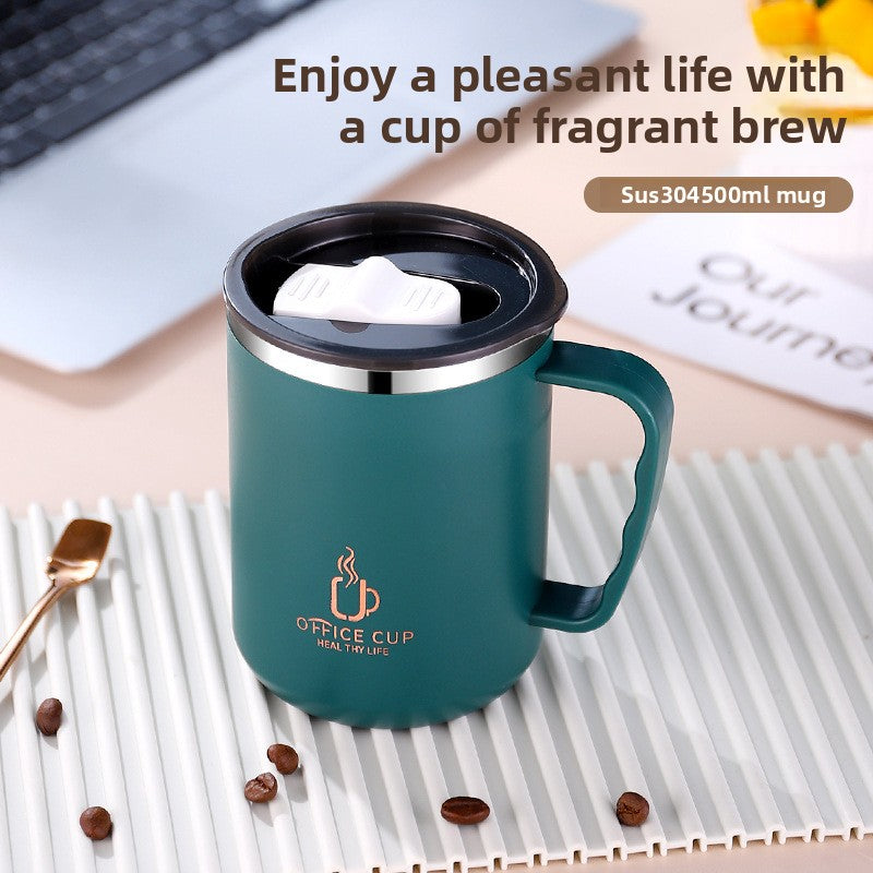304 Stainless Steel Coffee Mug with Handle
