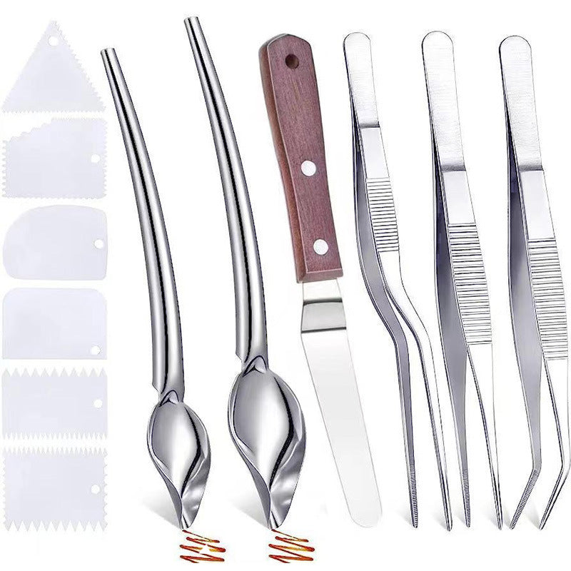 Plate Decorating Spoon Set