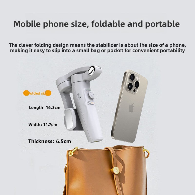Handheld Phone Gimbal with AI Tracking Stabilization