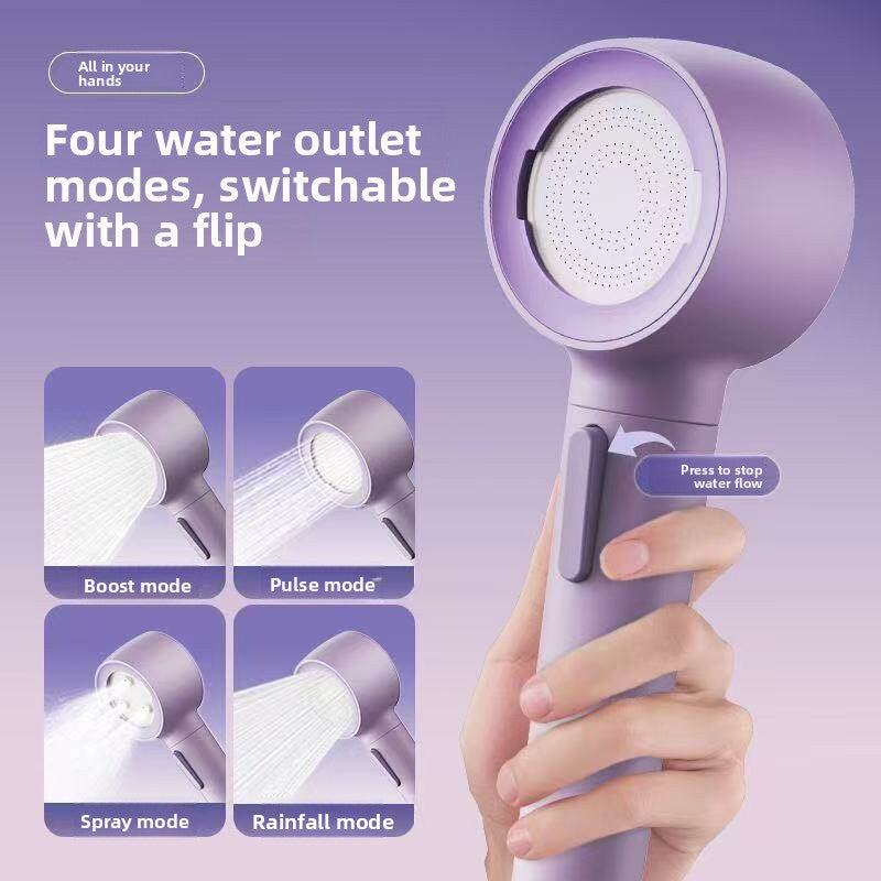 Seven-Stream Shower Head Set