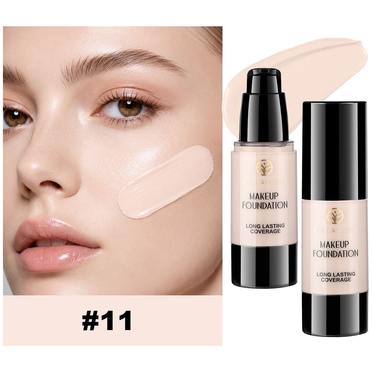 Matte Oil-Control Waterproof Liquid Foundation