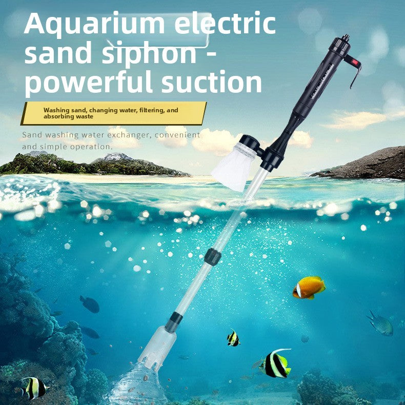 Electric Aquarium Sand Cleaner Water Pump