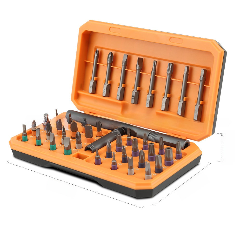 Multifunctional Ratchet Screwdriver Set with Magnetic Bits