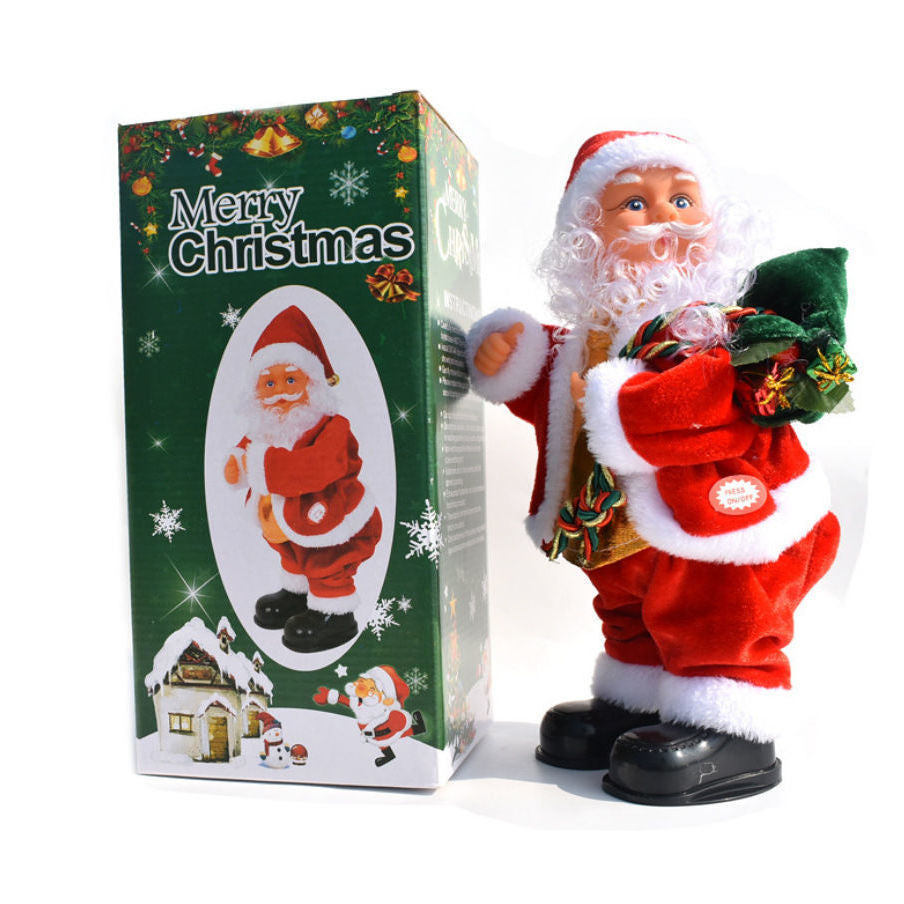 Electric Climbing Santa Claus Toy