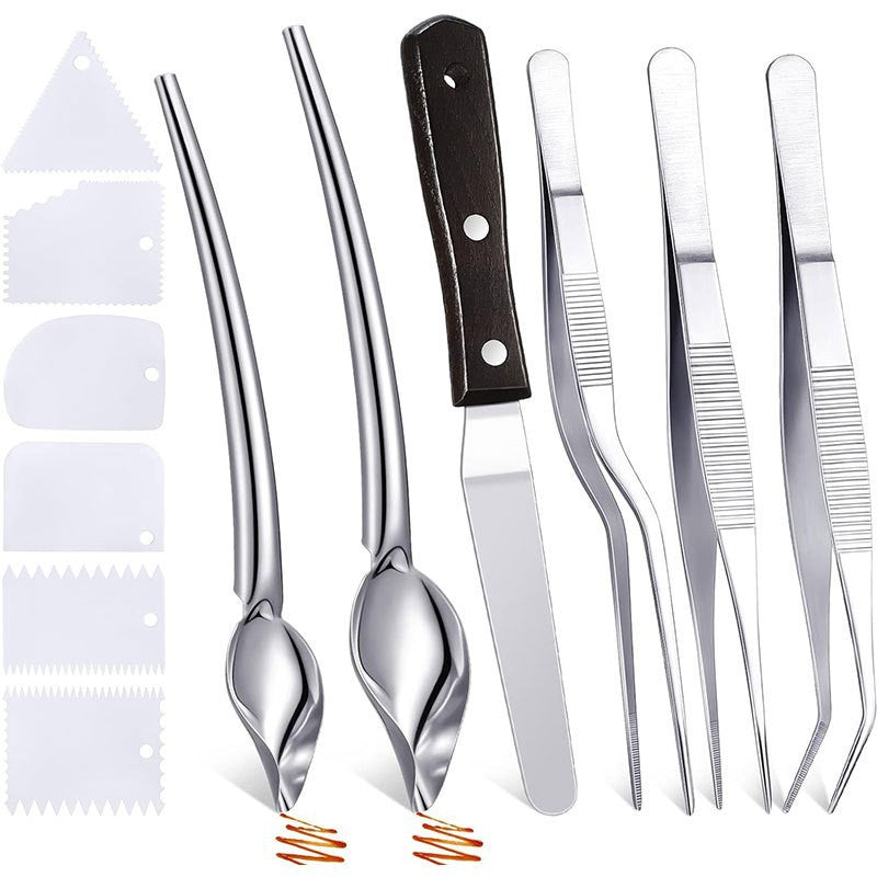 Plate Decorating Spoon Set