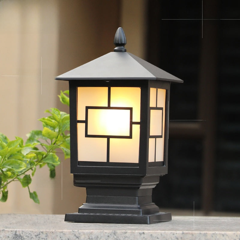 Decorative Outdoor Column Lamp