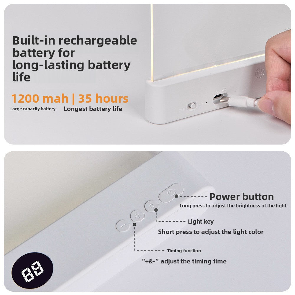 LED Flat-Panel Reading Light