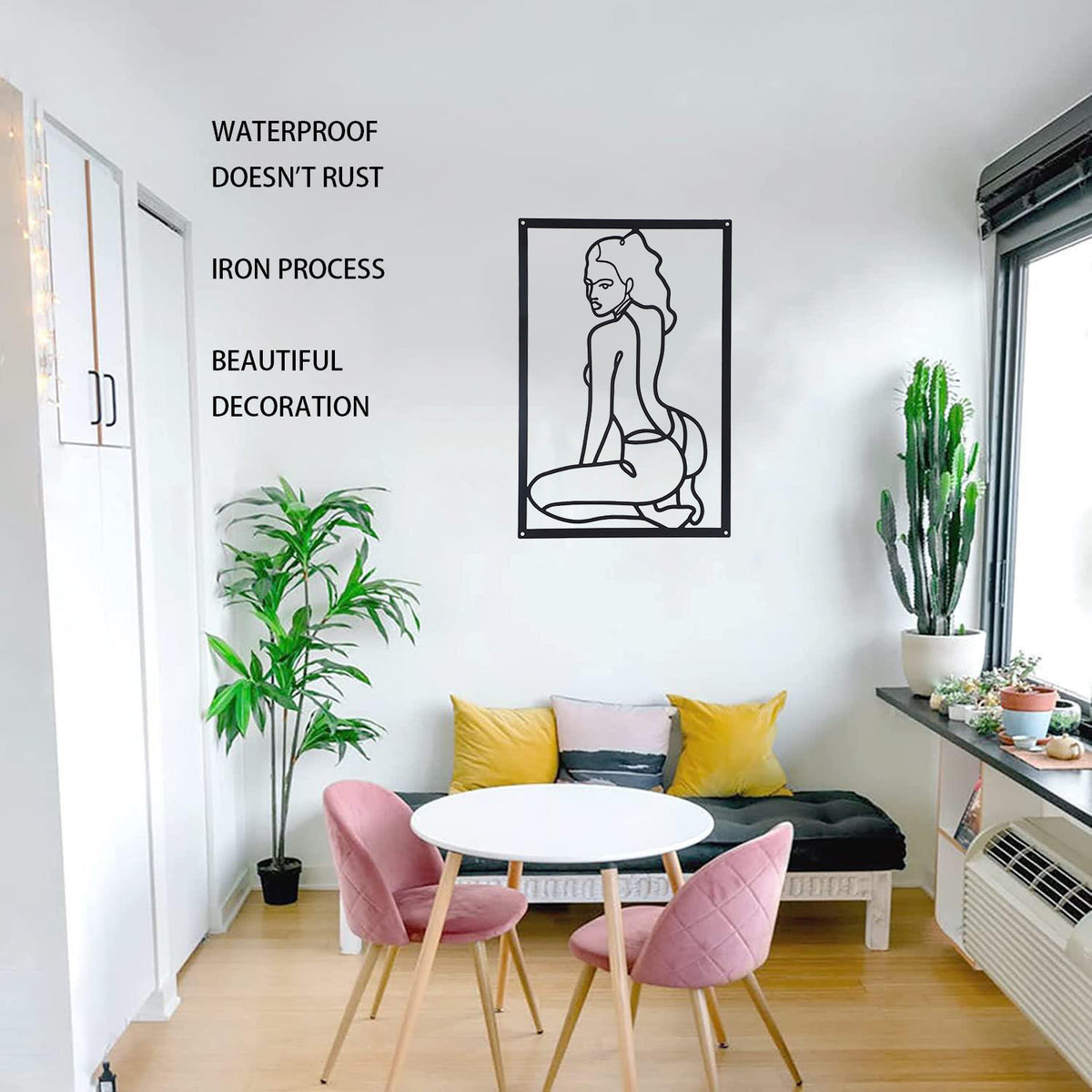 Modern Metal Wall Art Decor