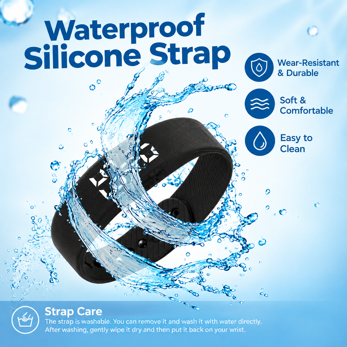 T5C Round Screen Sports Smart Bracelet