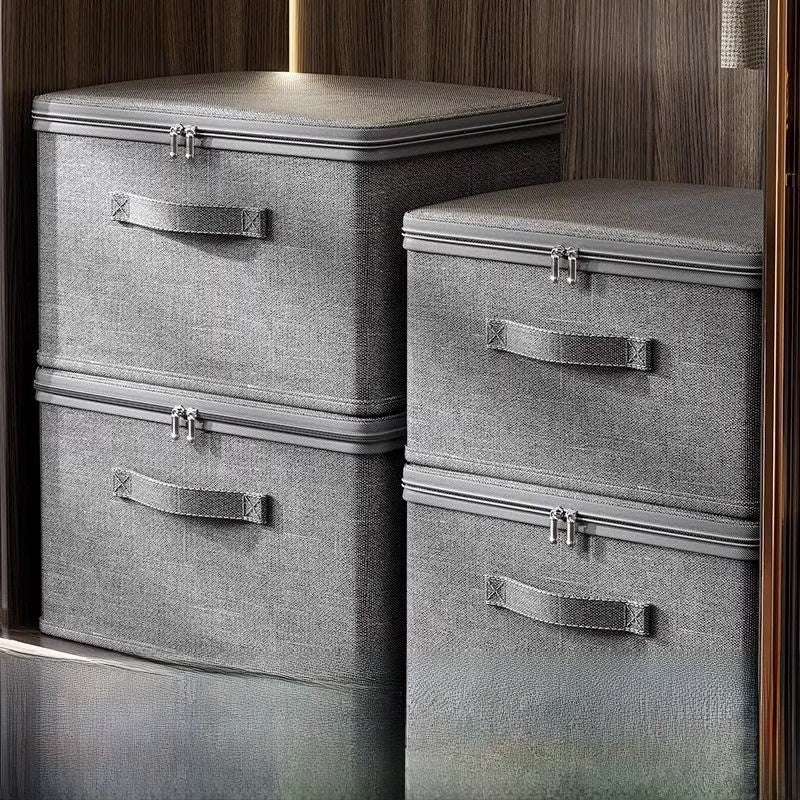 Household Flip-Top Four-Piece Storage Box