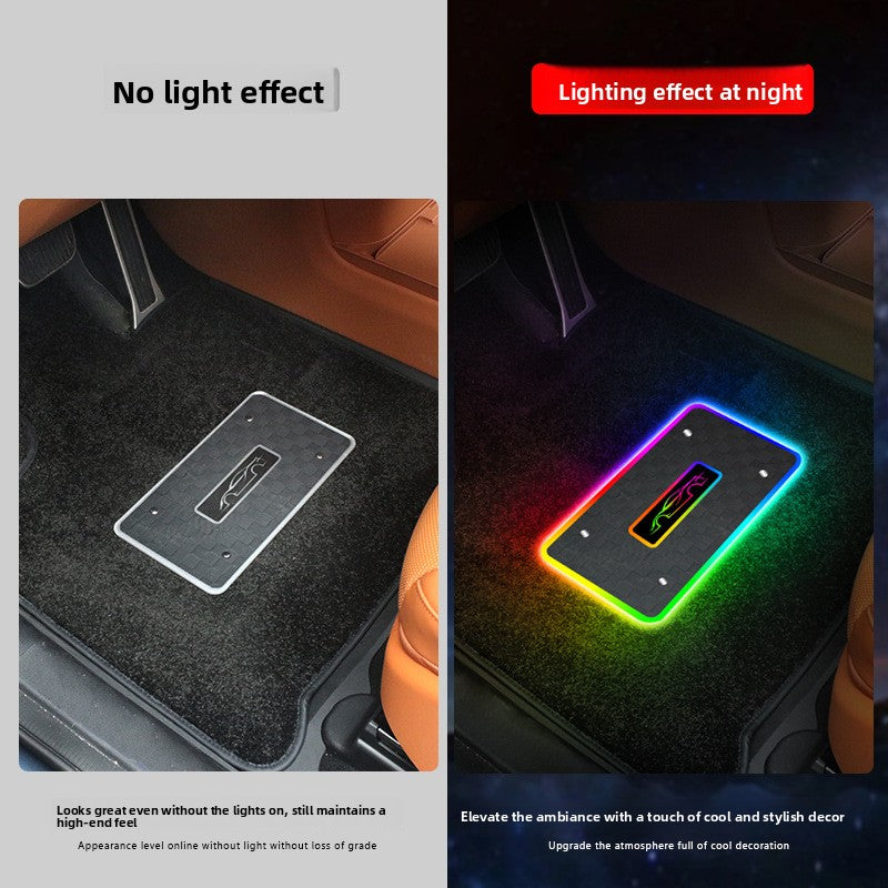 Universal LED Car Footwell Light with Music Sync