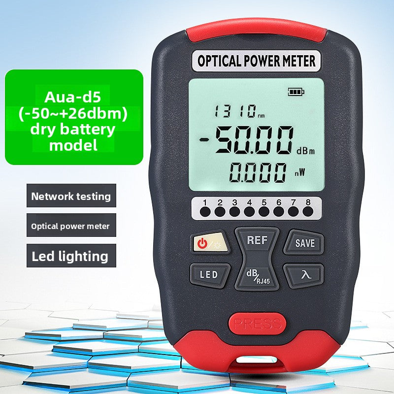 3-in-1 Optical Power Meter and RJ45 Tester