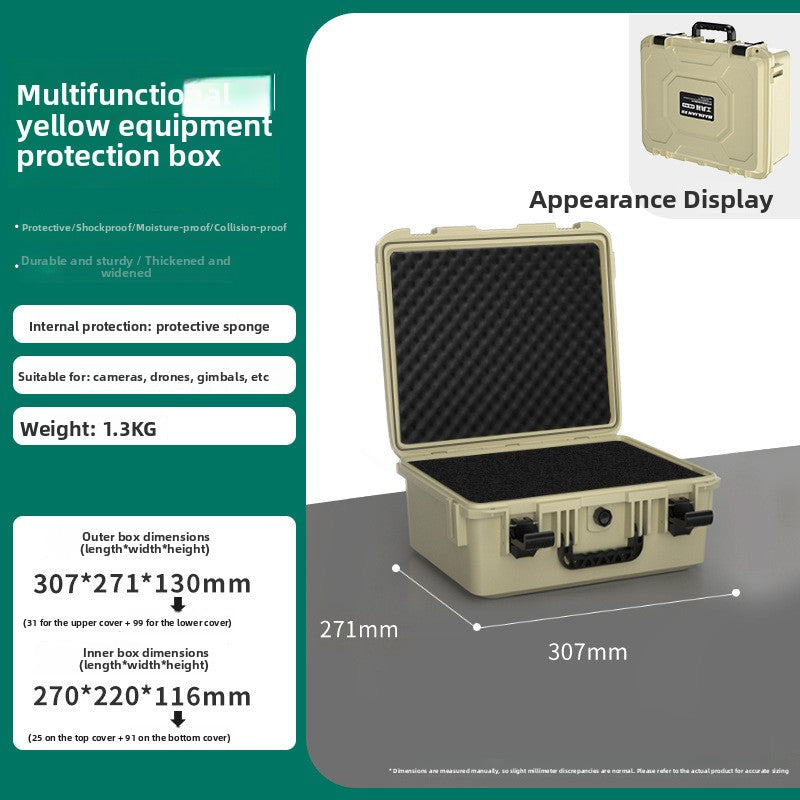 Durable Waterproof Plastic Protective Tool Case with Foam