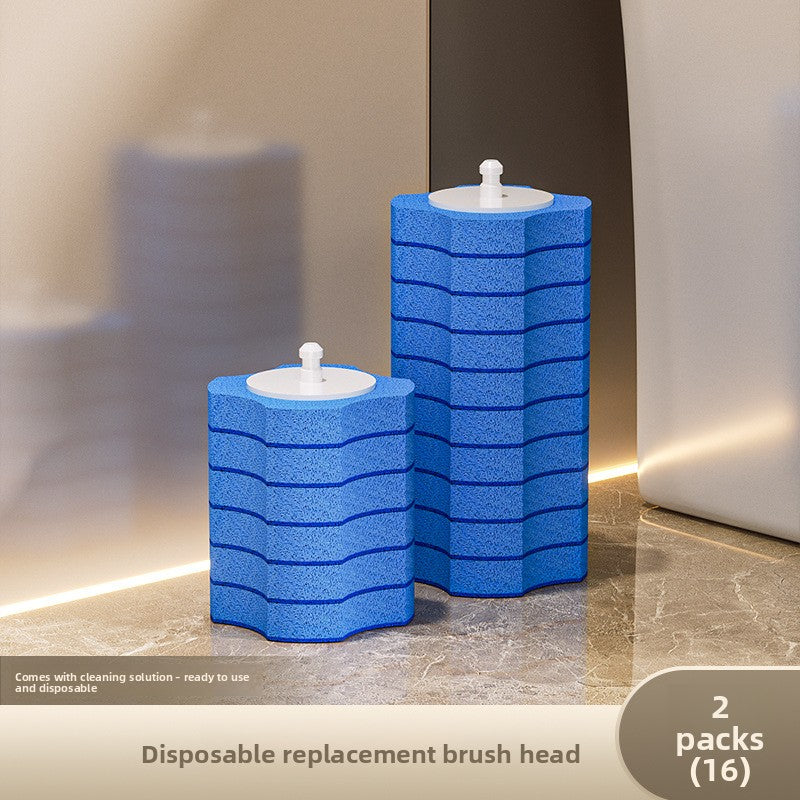 Suction Cup Disposable Toilet Brush Toilet Household