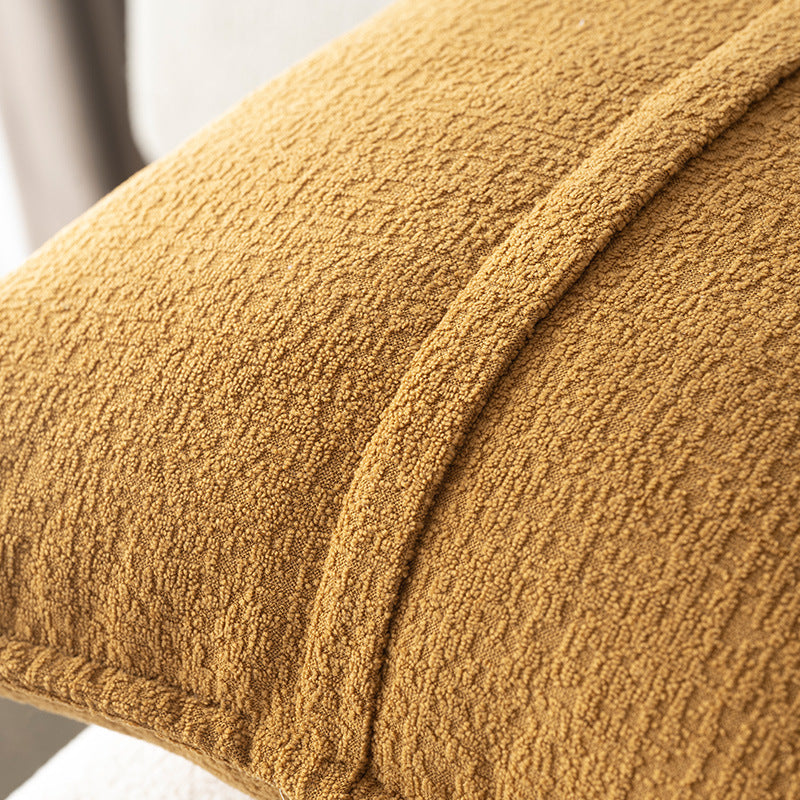 Solid Color Linen Sofa Cushion Cover