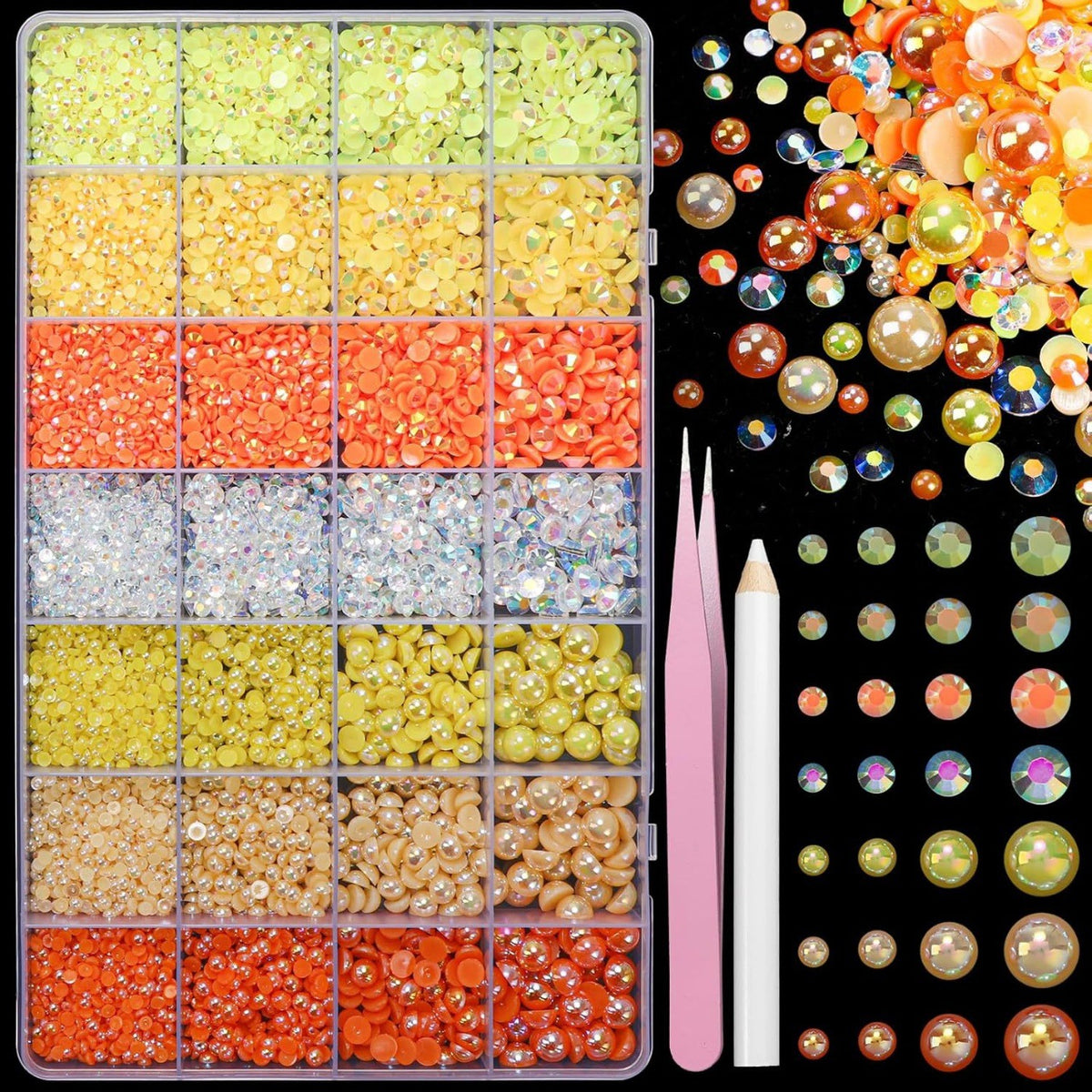 Resin Rhinestone Set