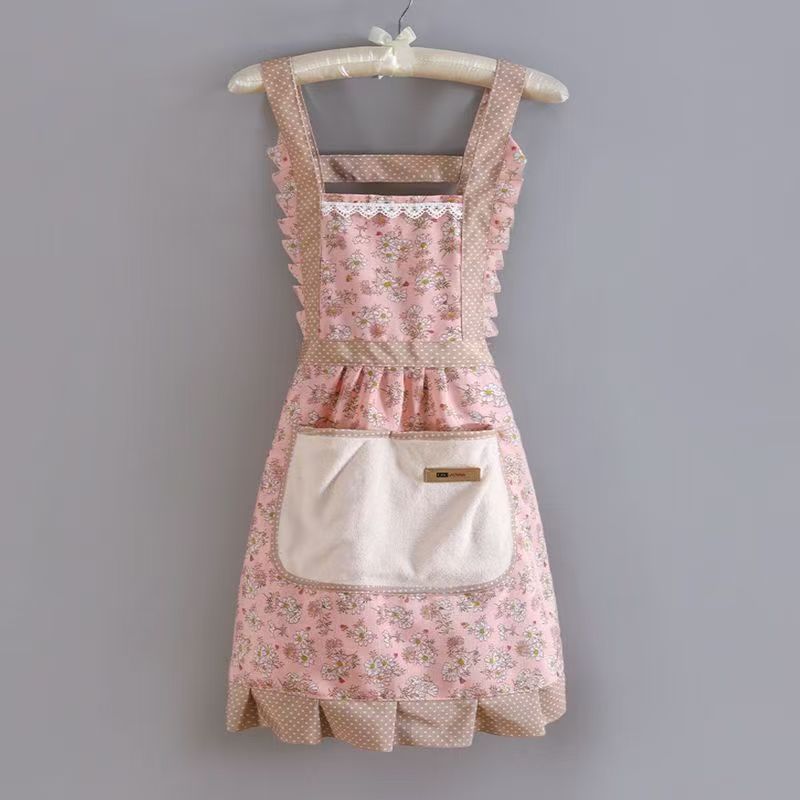 Lightweight Cotton Princess Apron for Women
