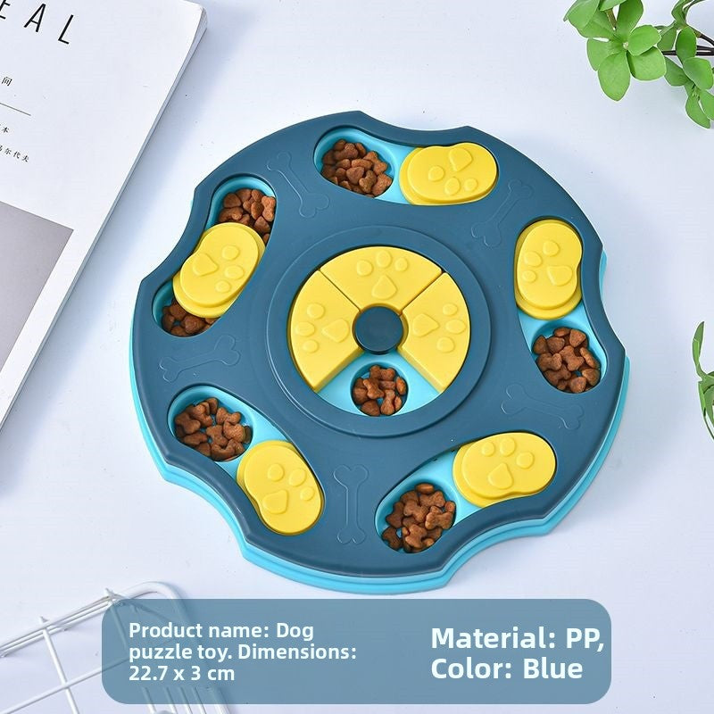 Interactive Dog Puzzle Treat Dispenser Toy