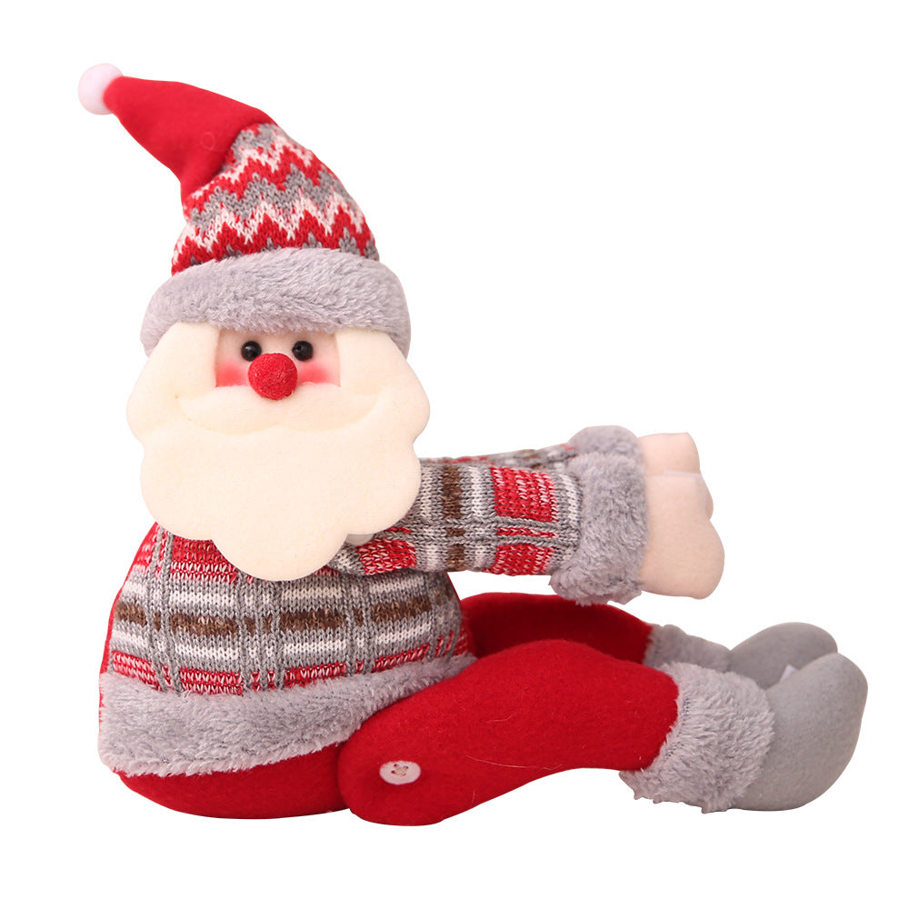 Christmas Curtain Decoration Buckle Cartoon Doll Clip