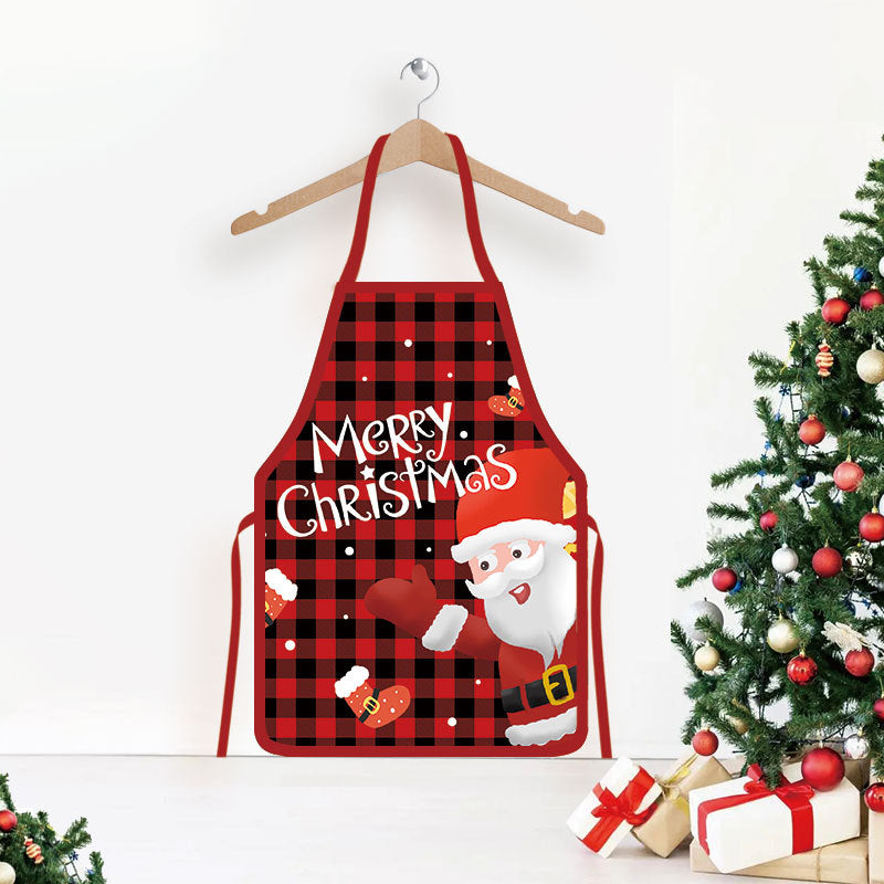 Christmas Printed Apron for Home and Party