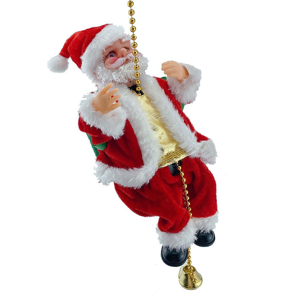 Electric Climbing Santa Claus Toy