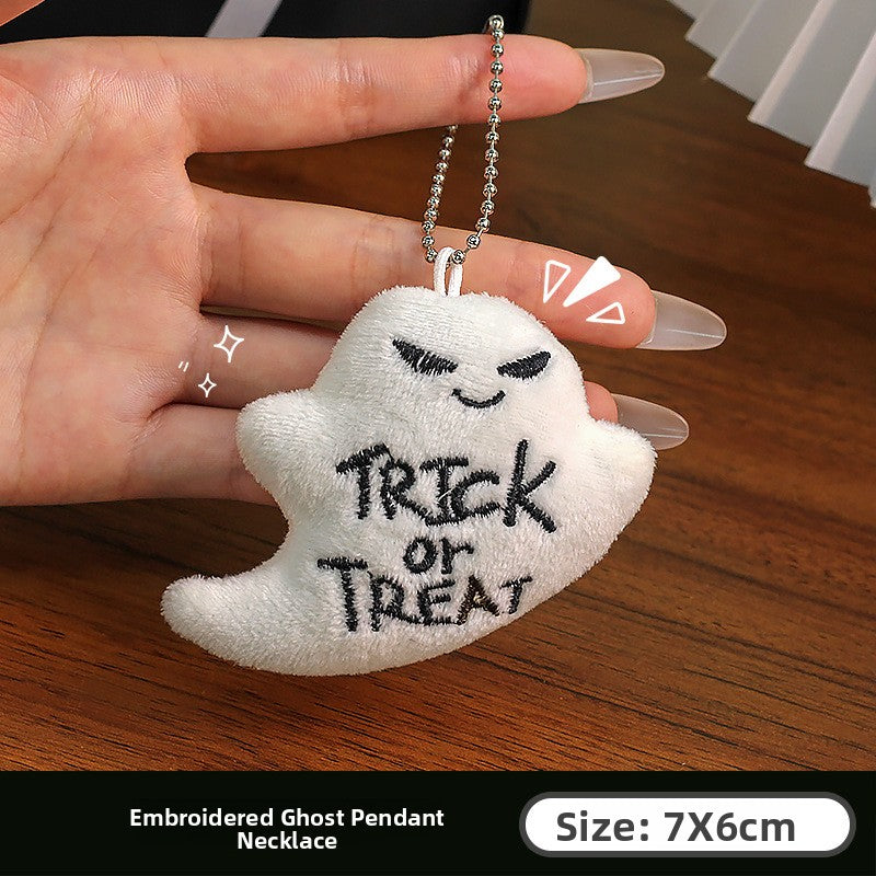 Halloween quirky pumpkin pendant