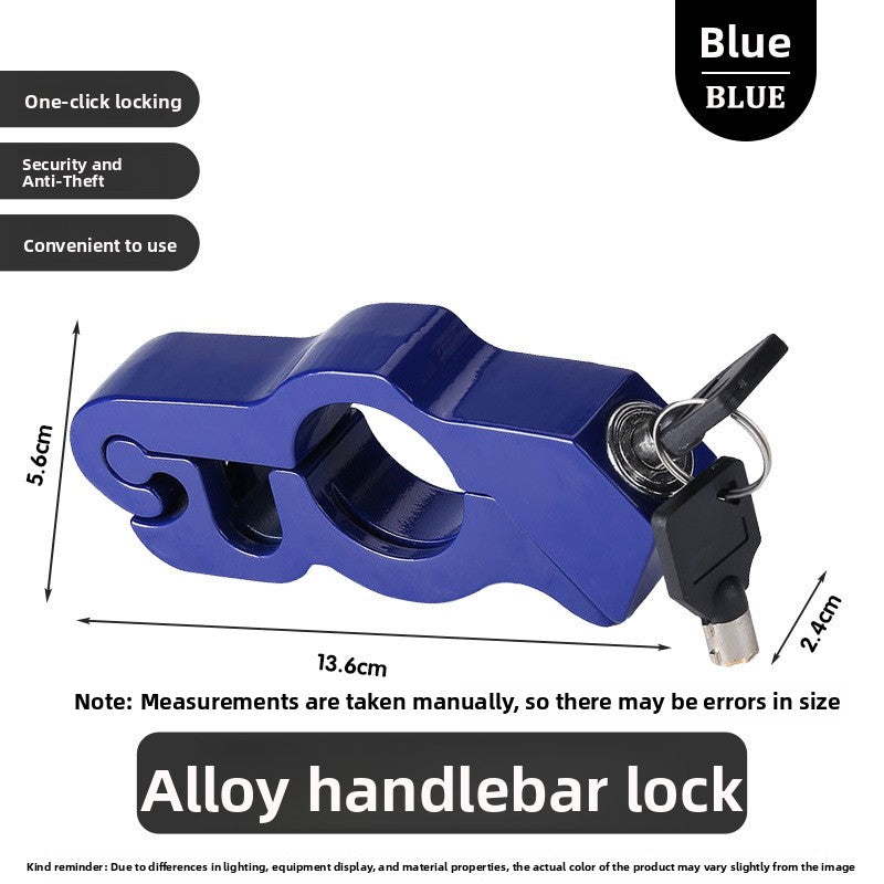 Aluminum Alloy Motorcycle Handlebar Lock