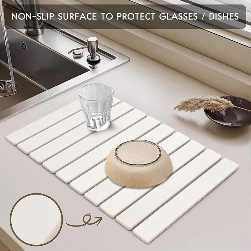 Diatomaceous Earth Dish Drying Mat
