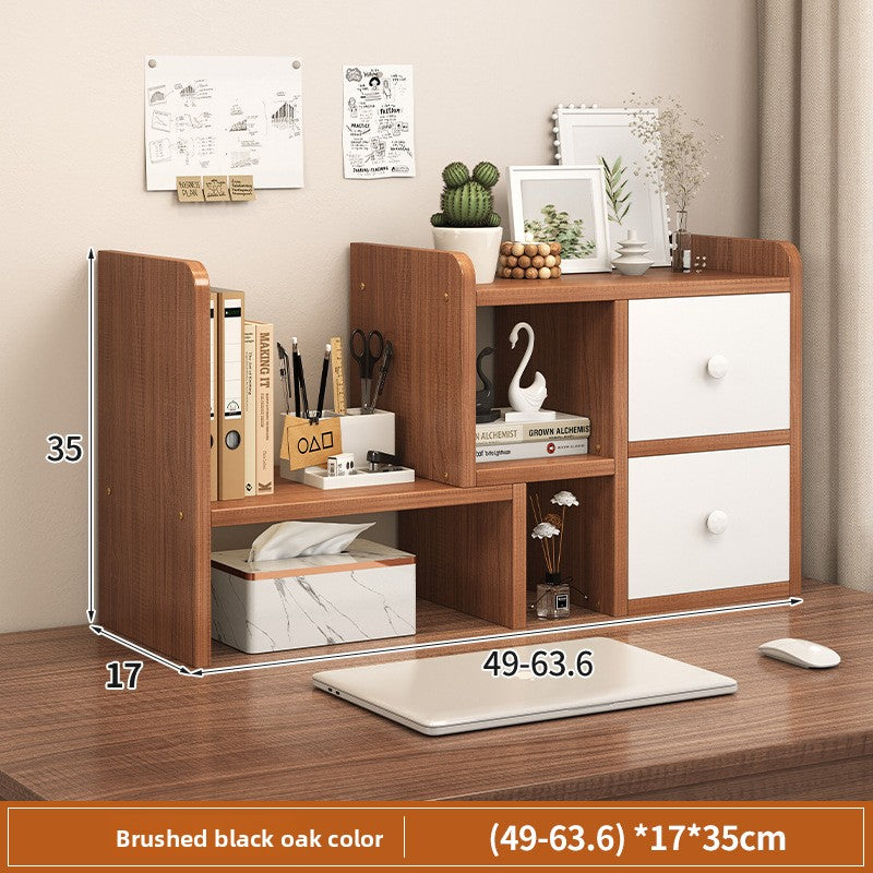 Multilayer Desktop Organizer with Drawers