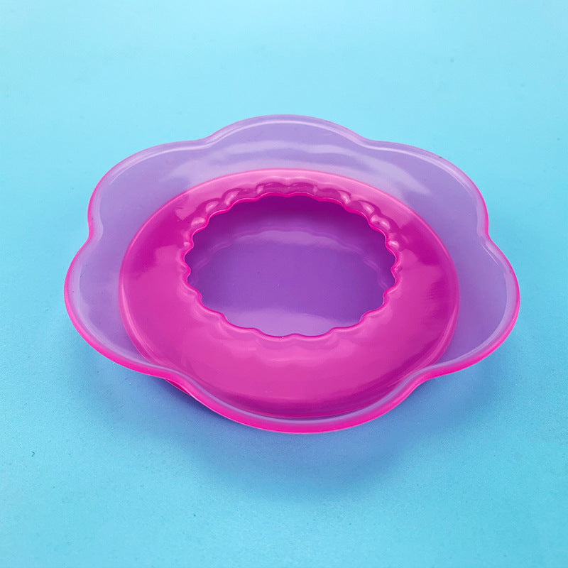 3-Piece Silicone Petal Stretch Lids Set, Airtight Food Cover, Various Sizes
