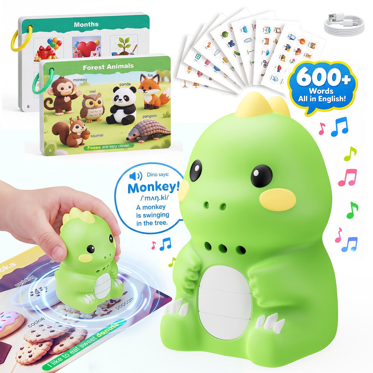 Childrens English Learning Card Reader