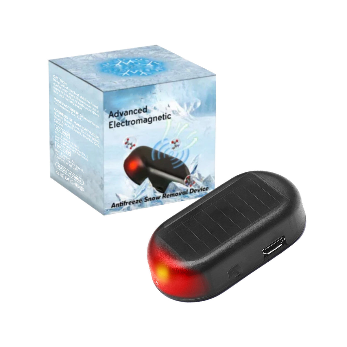 Anti-freezing and anti-snow device