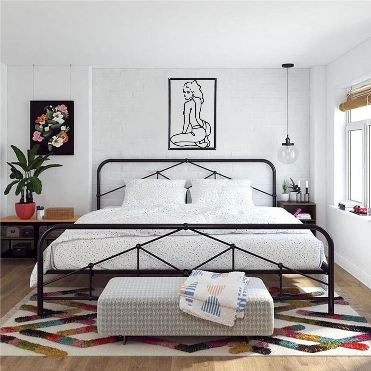Modern Metal Wall Art Decor