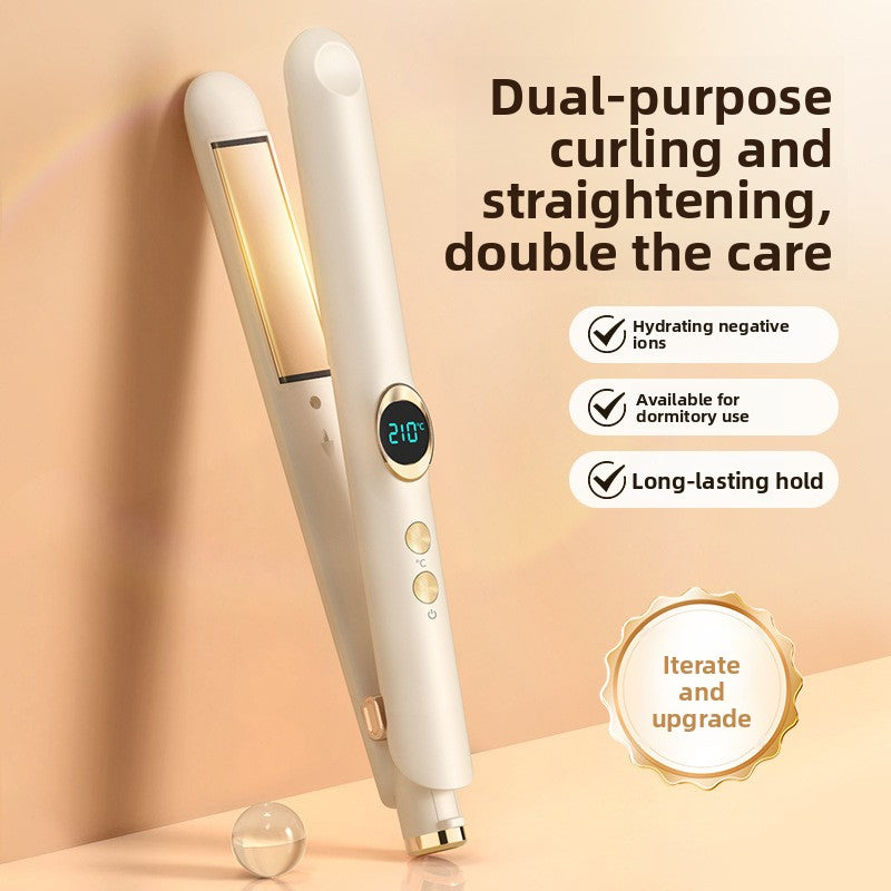 Dual Function Hair Straightener and Curling Iron