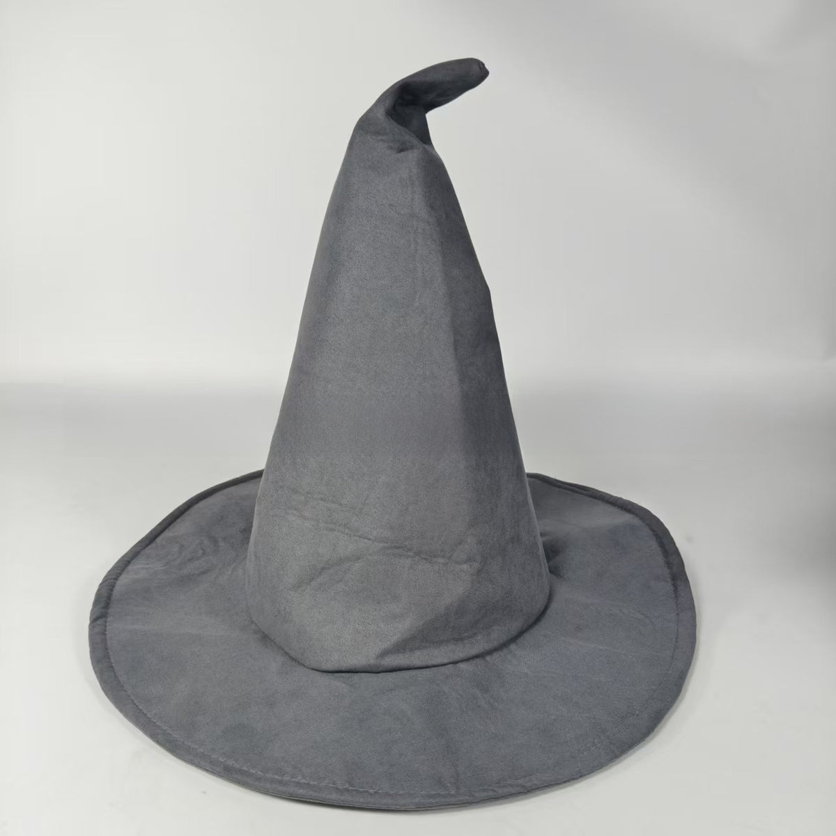 Velvet Witch Hat with Decorations for Halloween Party Costume Accessory
