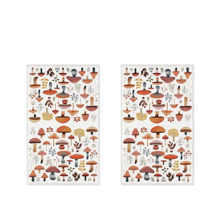 Colorful Mushroom Microfiber Kitchen Towel