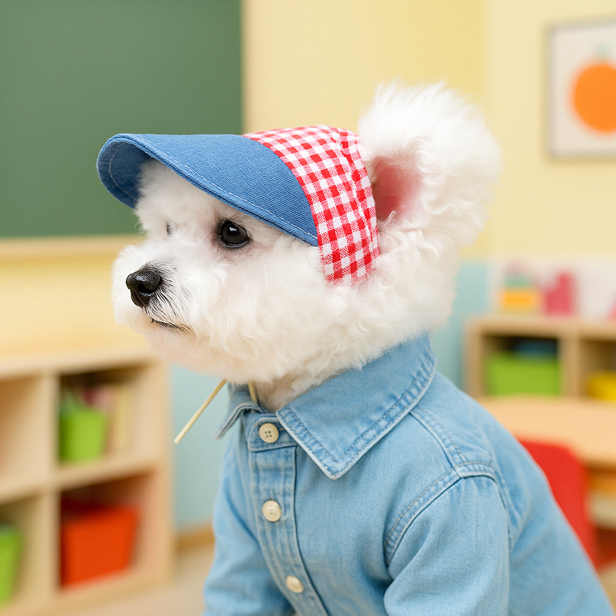 Cat and dog sun protection hat