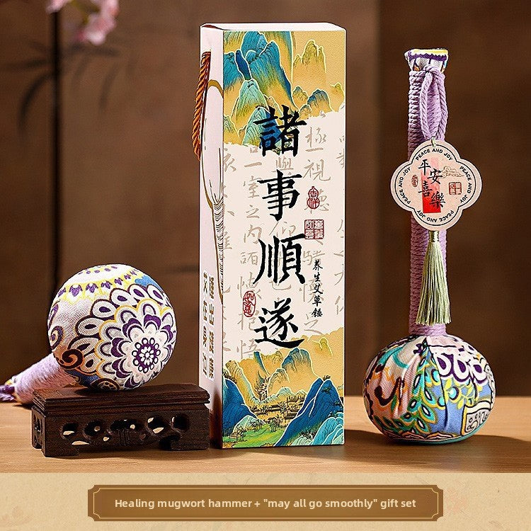 Mugwort Massage Hammer Gift Set