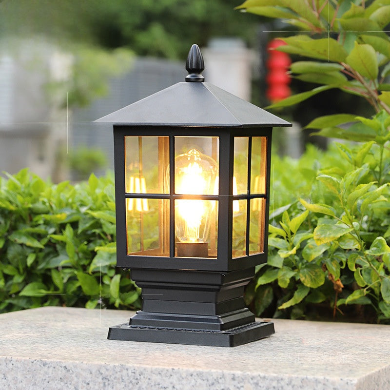 Decorative Outdoor Column Lamp