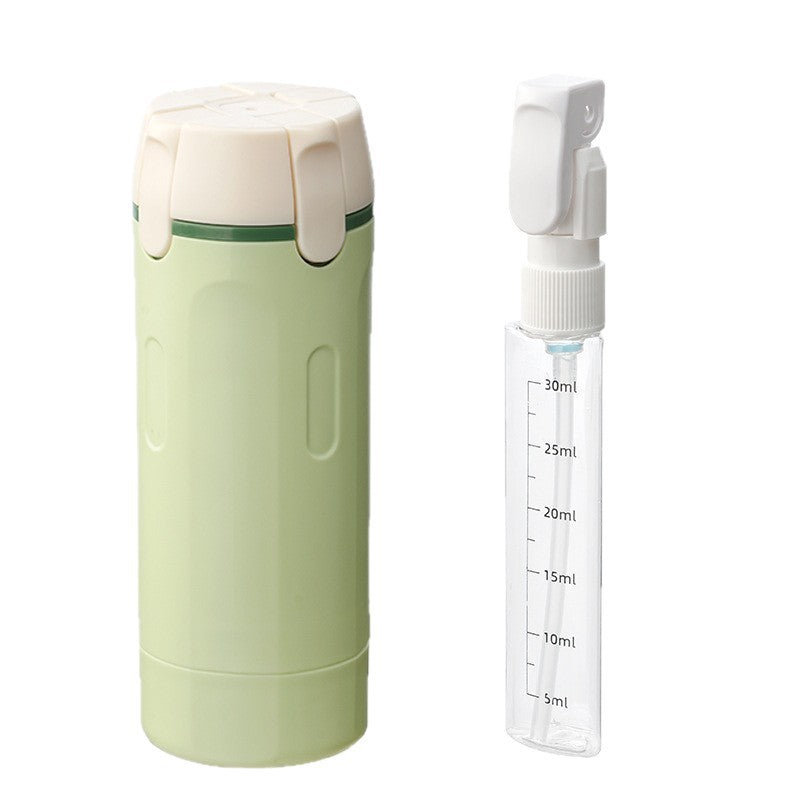 Four-in-One Travel Refillable Toiletry Bottles