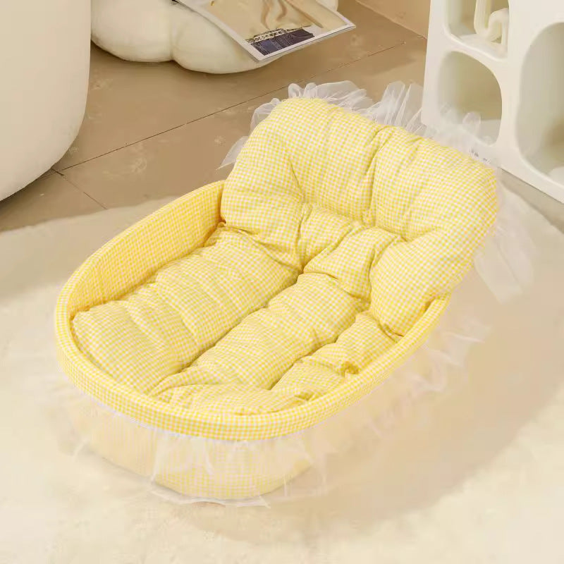 Plush Deep Sleep Cat Kennel
