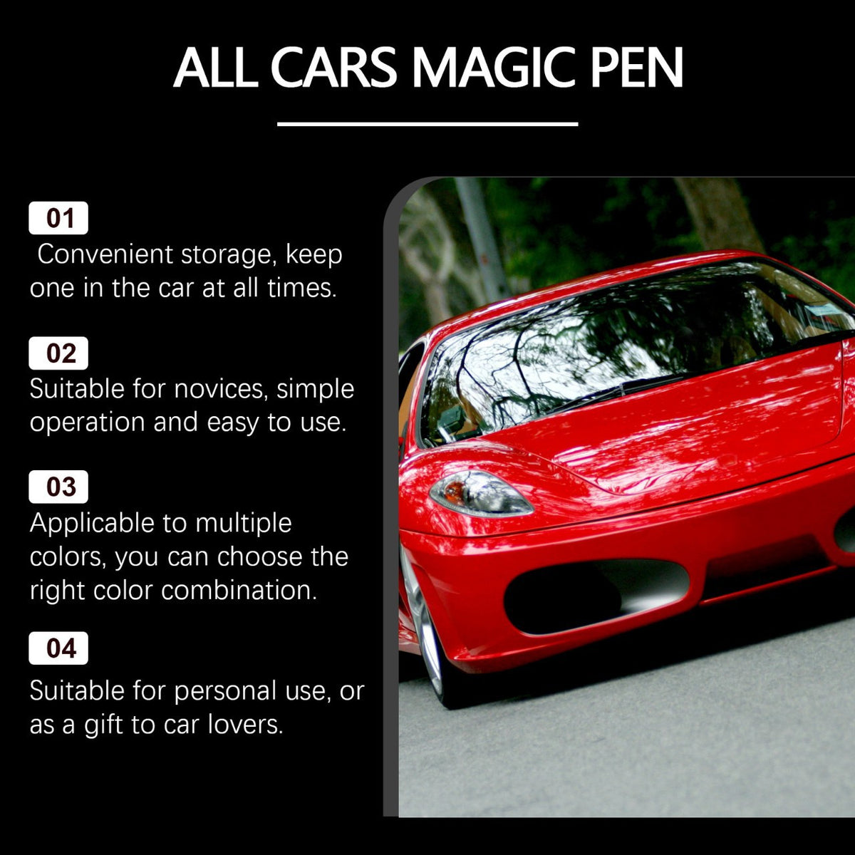 Automotive Scratch Repair Pen