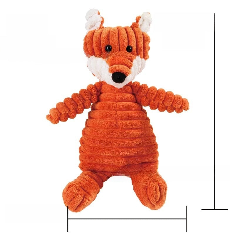 Pet dog plush sound-making toy