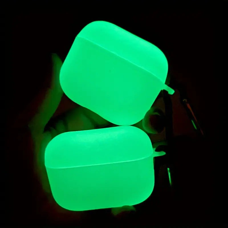 Light-emitting earphone case