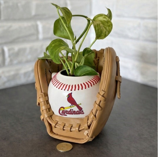 Spherical Planter Decoration for Outdoor Courtyard and Indoor Tabletop Sculpture