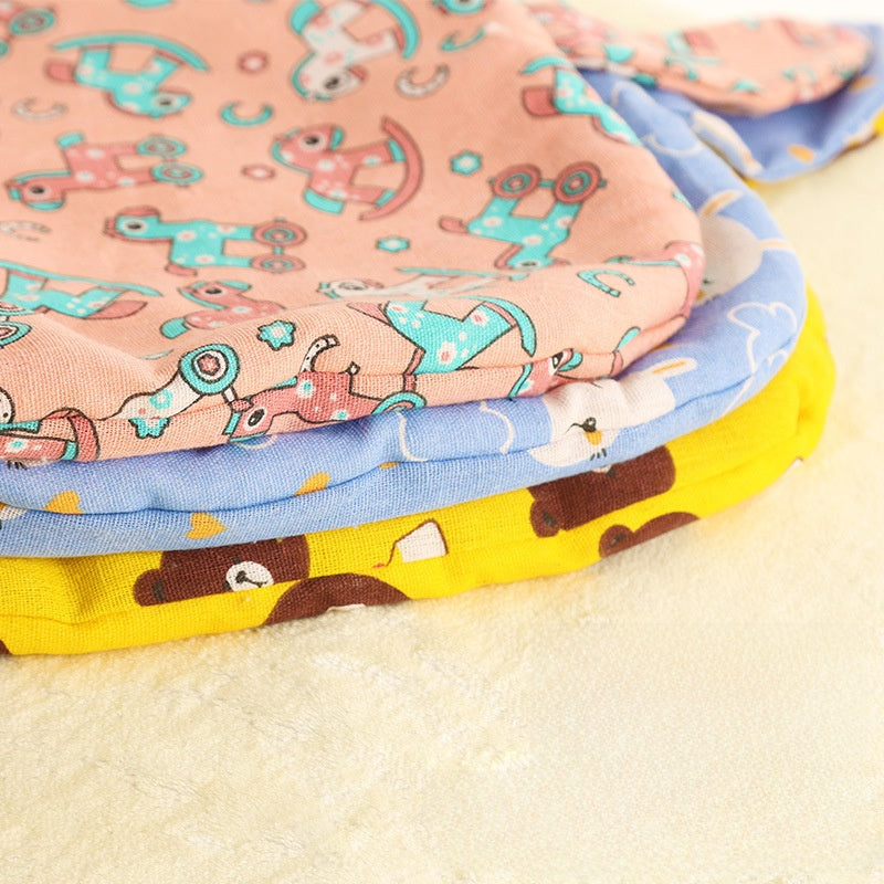 Plush Semi-Enclosed Warm Pet Sleeping Bag for Cats