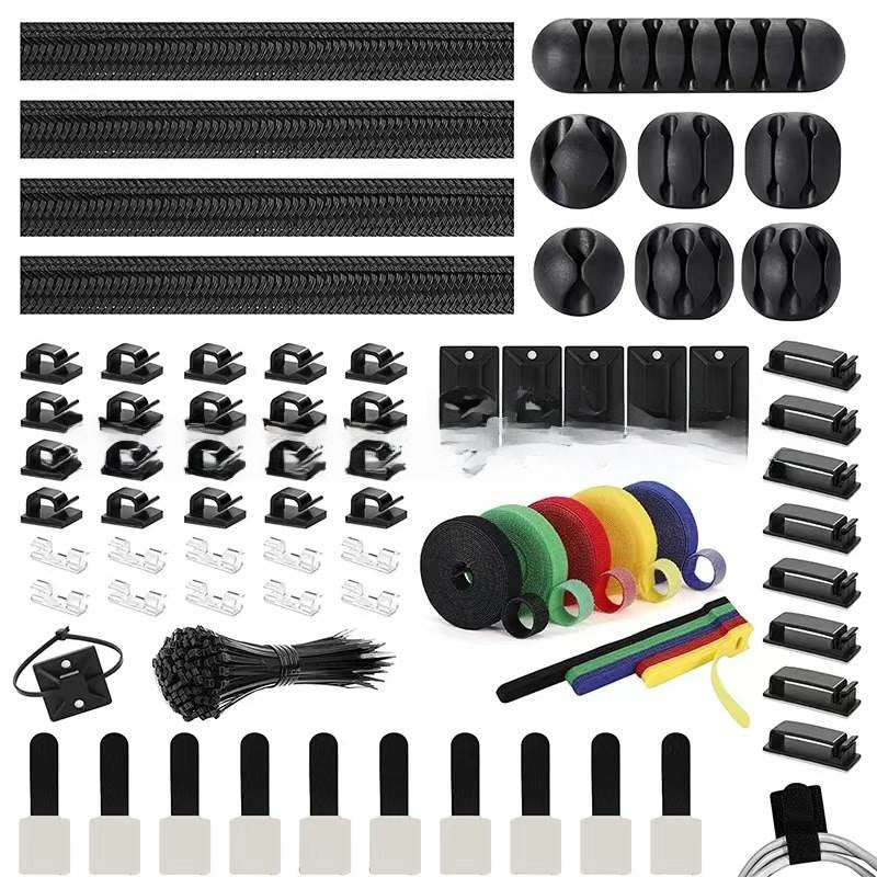 Self-Adhesive Cable Management Clips