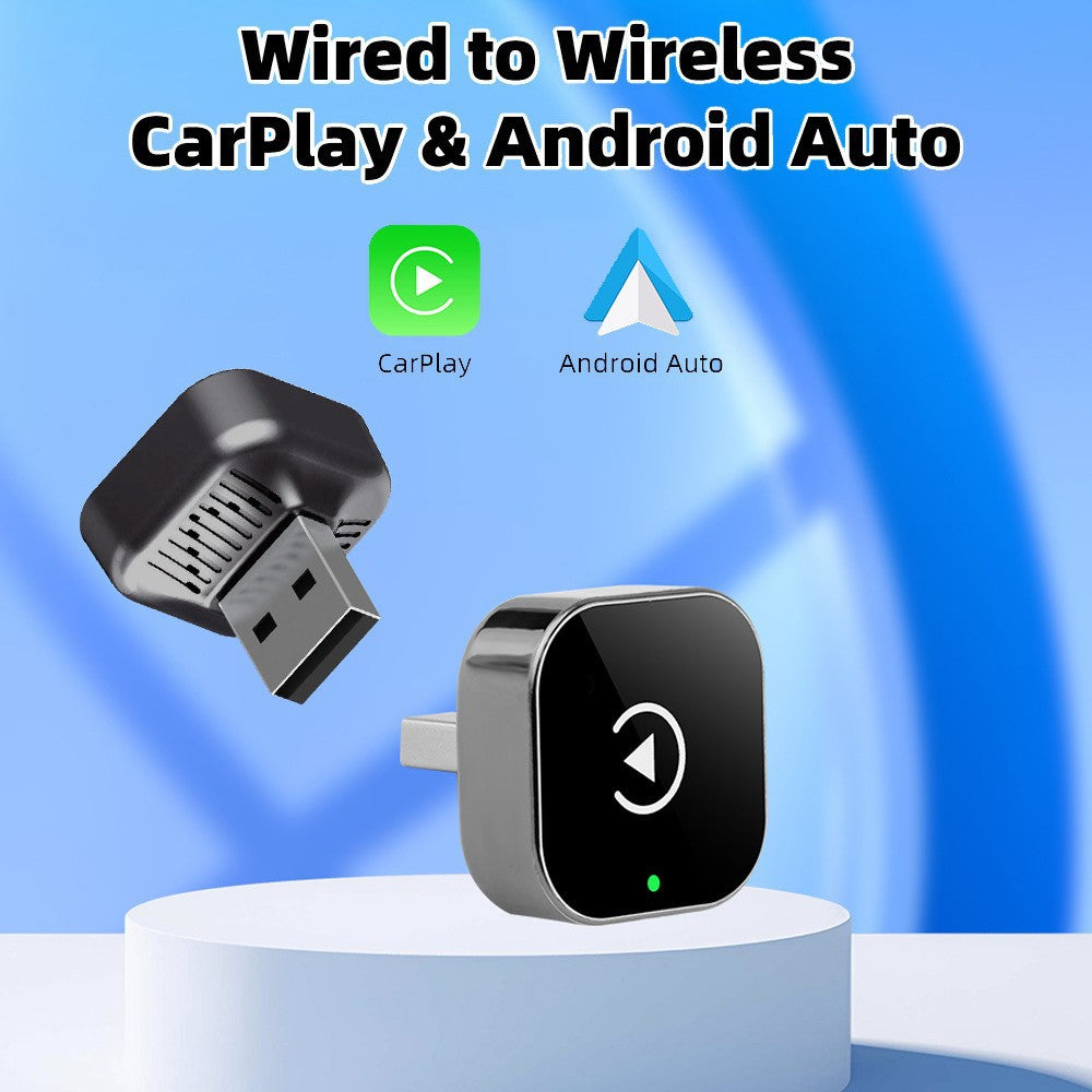 Mini Wireless CarPlay Adapter Converter Box Plug and Play for iPhone